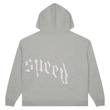 OG Logo Sweatsuit V2 Grey/Silver Satin