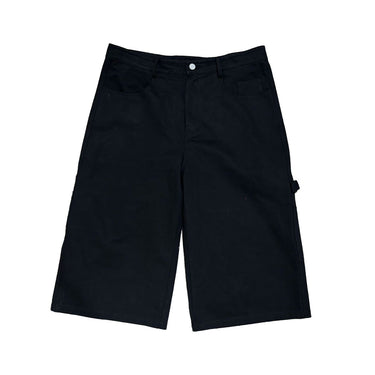 Black BIGTAG Utility Skate Shorts