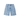 Spider Web Denim Shorts Bleached Indigo