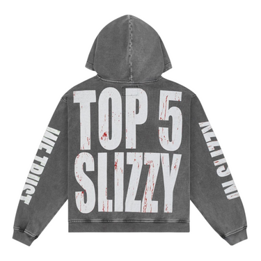 Slizzy VVS Hoodie Grey Wash