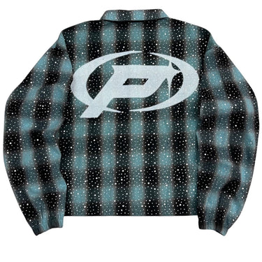 Prime Flannel Jacket Aqua