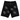 ME Rhinestone Denim Shorts Black