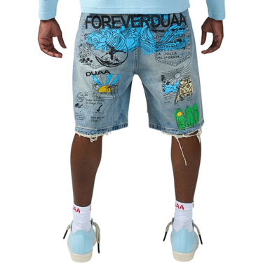 Surf Short Blue