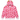ABC Camo Shark Full Zip Hoodie Pink