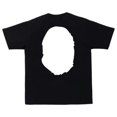 Bicolor Big Ape Head Tee Black