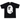 Bicolor Big Ape Head Tee Black