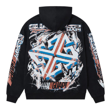 Black Nitro Drift Hoodie