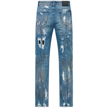 Clayton Glitch Blue Jeans