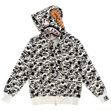 Oreo Camo Shark Full Zip Hoodie