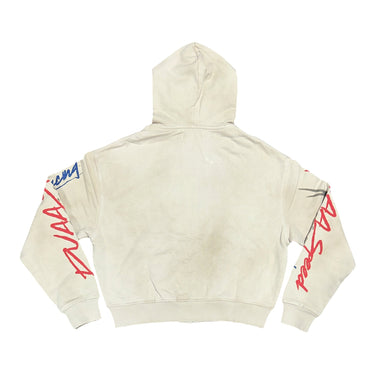 Velocity Hoodie Washed Beige