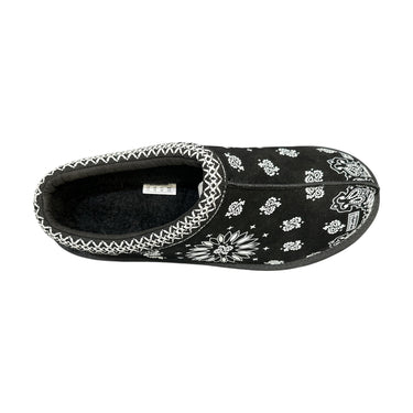 Black V2 Paisley Slippers