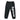 Satin Appliqué Sweatpant Black/White