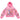 Risen King Zip Up Hoodie Pink