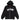 Arc Thermal Zipup Hoodie Black/White