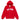 Arc Thermal Zipup Hoodie Red/White