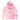 Sunfaded Centered Logo Hoodie Pink